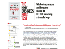 Tablet Screenshot of newbusinessroadtest.com